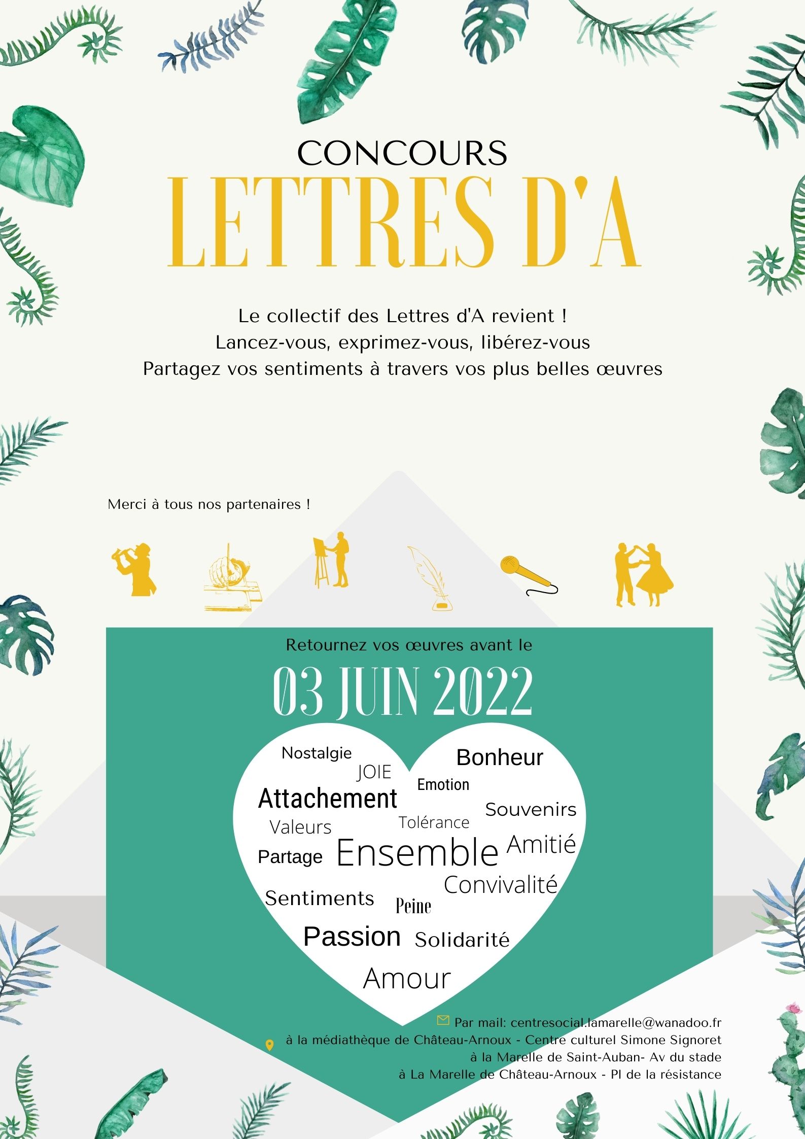 Concours Lettres d'A 2022