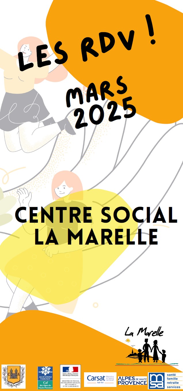 Les RDV de La Marelle mars 2025