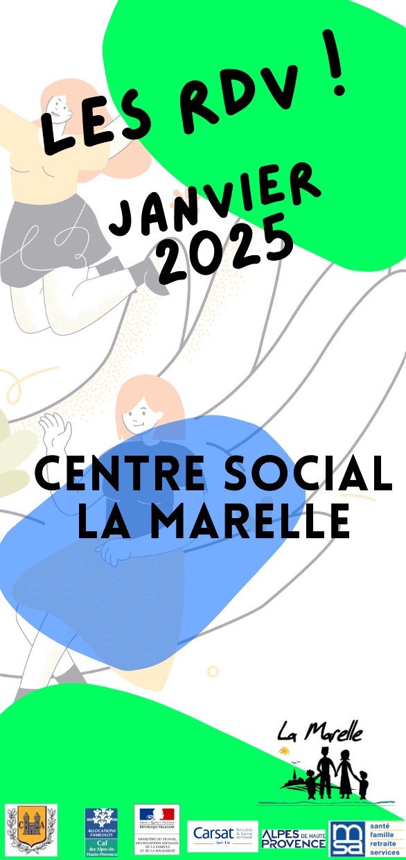 Les RDV de la marelle janvier 2025