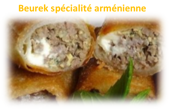 Beurek spécialité arménienne